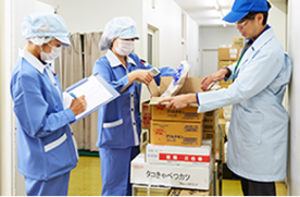 食品の受入れ・検品