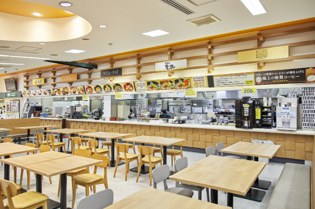 フードコート客席