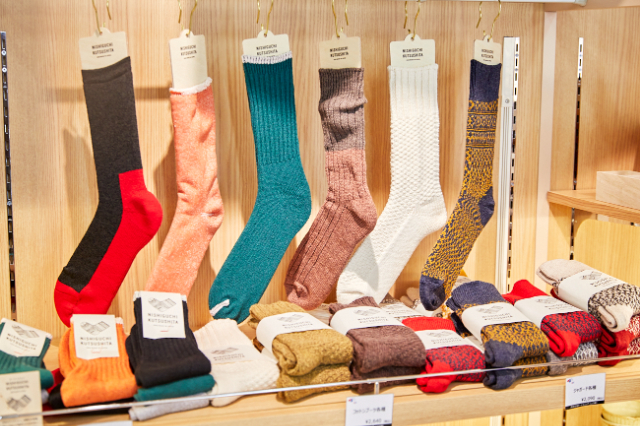 「西口靴下」各種